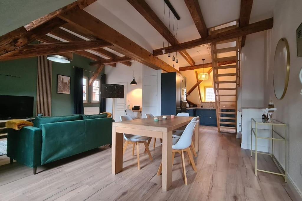 Duplex Centre - Le Marche Leilighet Obernai Eksteriør bilde